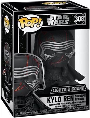 POP! Star Wars figure 308-B Kylo Ren Supreme Leader (Lights & Sounds)