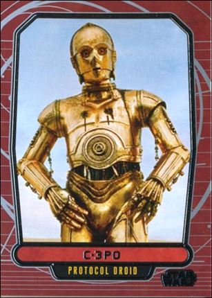 Star Wars Galactic Files (Base Set) card 93 C-3PO Protocol Droid