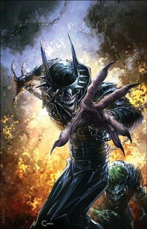 Batman Who Laughs (2018) issue 1-UG Clayton Crain Scorpion Comics Virgin Cover 1/1000