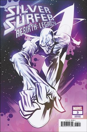 Silver Surfer Rebirth: Legacy issue 3-B Kim Jacinto Cover