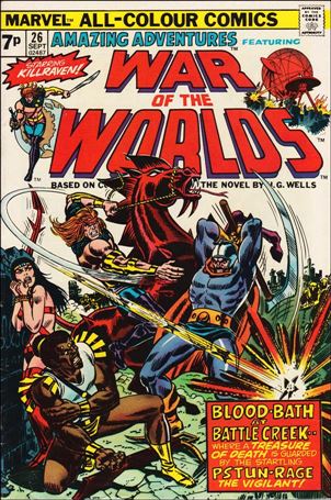 Amazing Adventures (1970) issue 26-B UK Price Cover