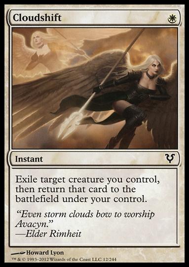 Magic the Gathering: Avacyn Restored (Base Set) card 12 Cloudshift