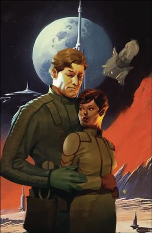 Space Between issue 1-B Ariel Olivetti Cover