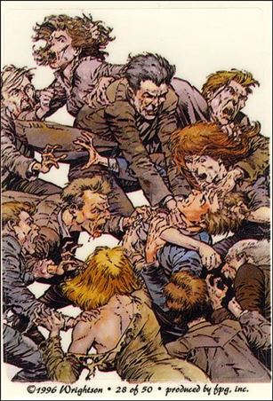 Bernie Wrightson Stickers (Base Set) card 28