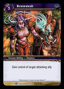 World of Warcraft: Through the Dark Portal (Base Set) card 67 Brainwash