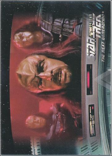 Star Trek: The Next Generation - The Episode Collection Season Two (Base Set) card 110 Mission Chronology - Card B