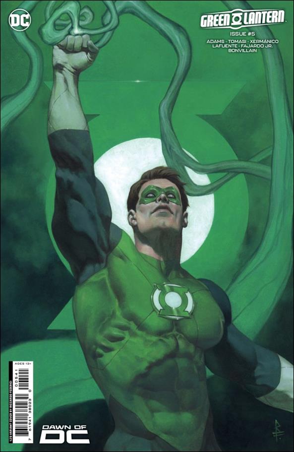 Green Lantern (2023) issue 5-D Riccardo Federici 1:25 Cardstock Cover