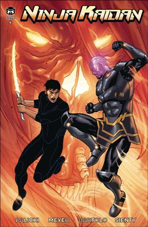 Ninja Kaidan issue 4 Lucas Meyer Orange Cover