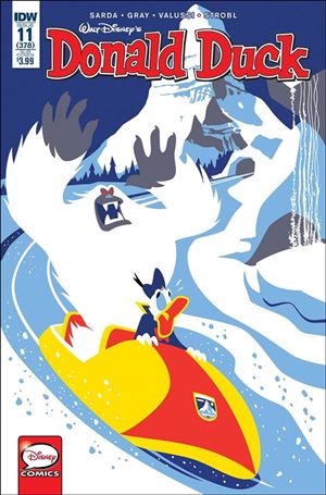 Donald Duck issue 11-B John Loter Subscription Cover