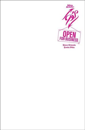 Mirka Andolfo's Sweet Paprika: Open for Business issue 5-G Blank Sketch Cover