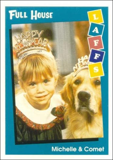 Laffs (Base Set) card 21 Michelle & Comet
