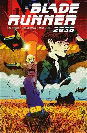 Blade Runner 2039 issue 6-B cover by Lamar Mathurin