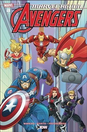 Marvel Action: Avengers (2019) issue 8-B Dario Brizuela 1:10 Cover