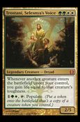 Magic the Gathering: Return to Ravnica (Base Set) card 206 Trostani, Selesnya's Voice