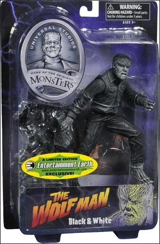 Universal Monsters figure 3 Wolfman B&W Entertainment Earth Exclusiv