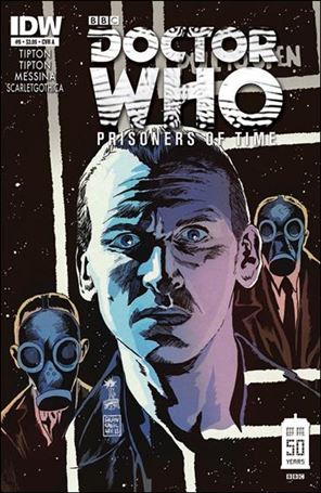 Doctor Who: Prisoners of Time  issue 9 Francesco Francavilla Cover