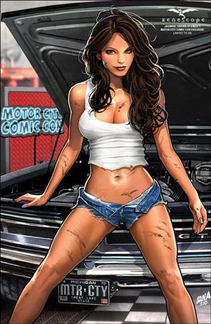 Jasmine: Crown of Kings issue 1-L David Nakayama Motor City Comic Con Cover 1/350