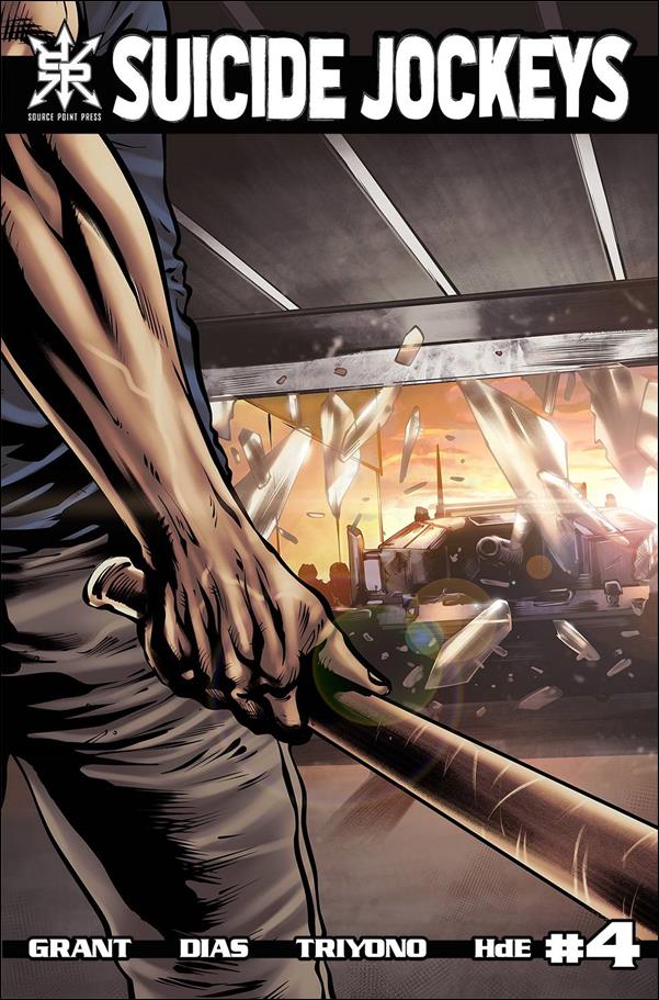 Suicide Jockeys issue 4 Davi Leon Dias Cover
