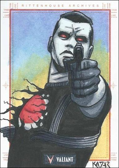2013 Valiant Comics Preview Trading Card Set (Sketch Card Subset) card FK-02