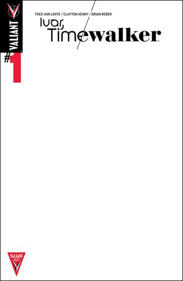 Ivar, Timewalker issue 1-F Blank/Sketch Cover