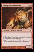 Magic the Gathering: 10th Edition (Base Set) card 221 Prodigal Pyromancer