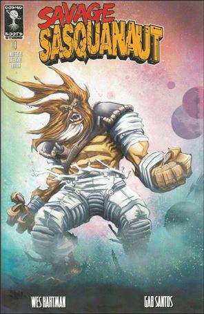 Savage Sasquanaut issue 1-E Alessandro Michelli IndieGogo Exclusive Cover