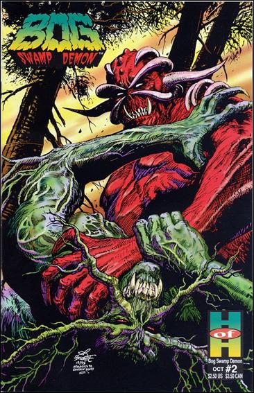 Bog Swamp Demon issue 2-B Stephen Bissette Cover