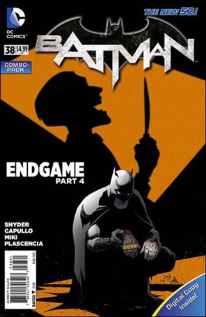 Batman (2011) issue 38-B Polybagged Greg Capullo Cover Combo Pack