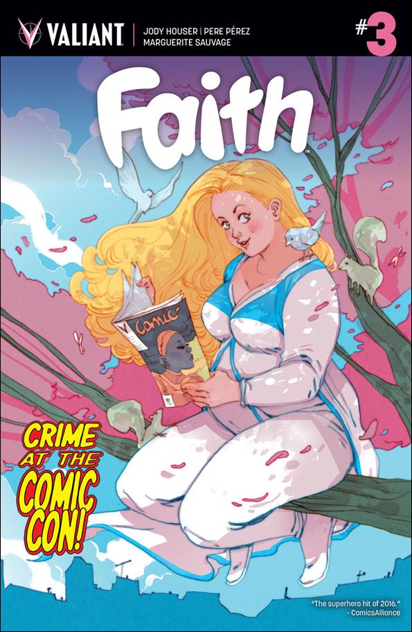 Faith (2016/07) issue 3-B Marguerite Sauvage Cover