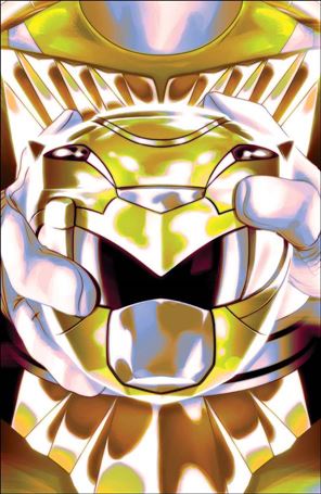 Mighty Morphin Power Rangers / Teenage Mutant Ninja Turtles II issue 3-F Goni Montes FOC Cover