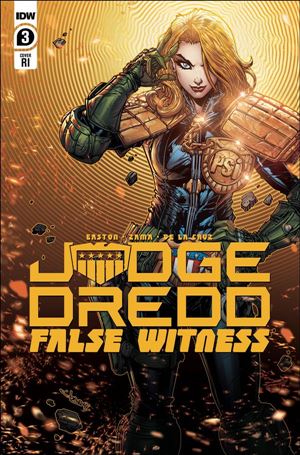 Judge Dredd: False Witness issue 3-B JonBoy Meyers 1:10 Cover