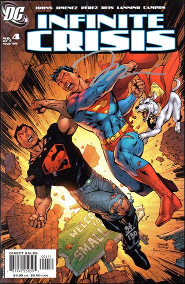 Infinite Crisis issue 4-D DF Jim Lee Cover (Signed by Jim Lee) 1/130