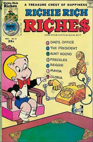 Richie Rich Riches issue 21