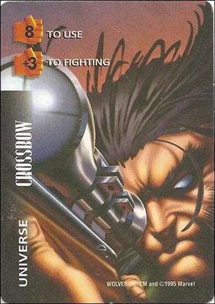 Marvel OverPower (Base Set) card nn252 Crossbow