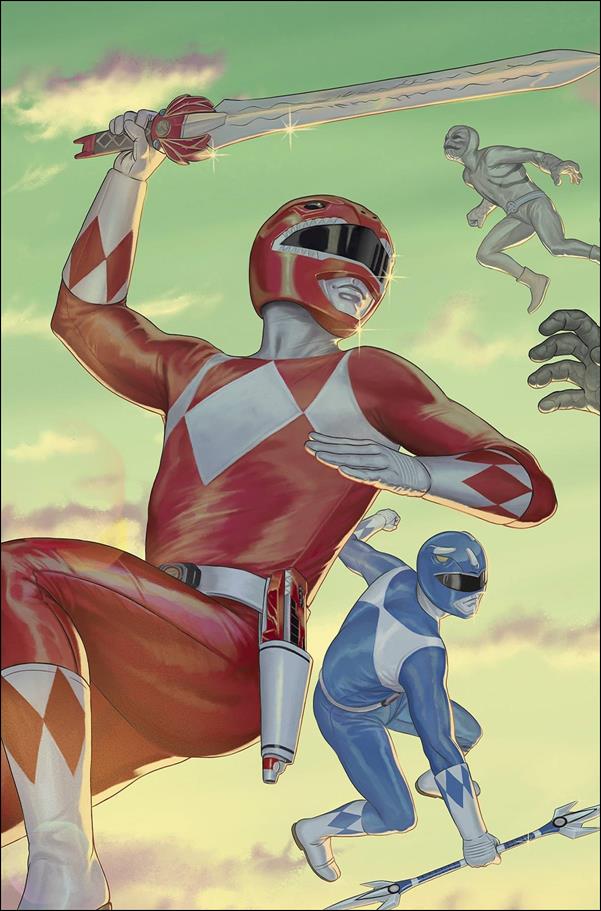 Mighty Morphin Power Rangers issue 14-C  Steve Morris 1:20 Cover