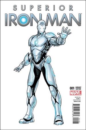 Superior Iron Man issue 1-C Sara Pichelli 1:25 Cover
