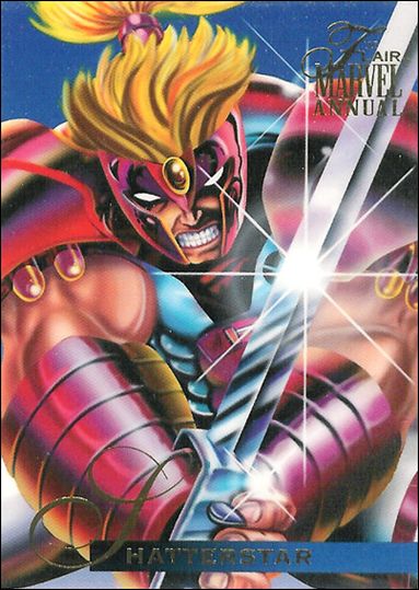 Marvel Annual Flair '95 (Base Set) card 21 Shatterstar