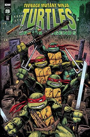 Teenage Mutant Ninja Turtles: Urban Legends issue 26-C Kevin Eastman 1:10 Cover