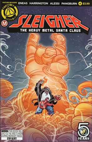 Sleigher:  The Heavy Metal Santa Claus Cover Image 2
