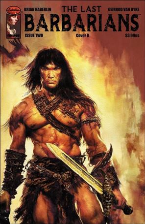 Last Barbarians issue 2-B Brian Haberlin Cover B