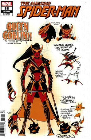 Amazing Spider-Man (2018) issue 88-C Patrick Gleason 1:10 Design Cover