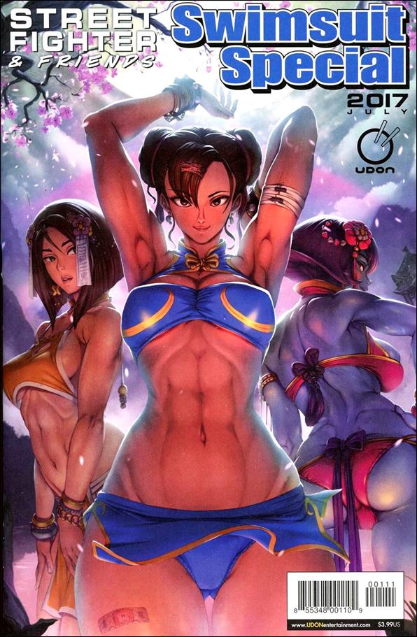 Street Fighter & Friends 2017 Swimsuit Special issue 1 Ecchi-Star Cover