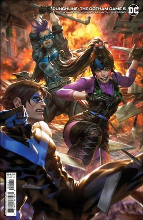 Punchline: The Gotham Game issue 5-B Derrick Chew Cardstock Cover