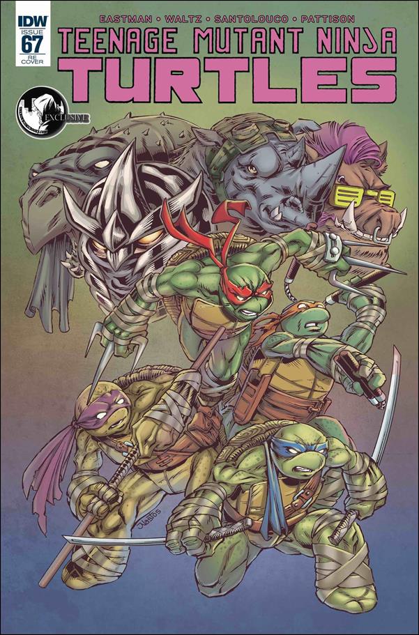 Teenage Mutant Ninja Turtles (2011) issue 67-D Mat Nastos Unknown Comics Color Cover