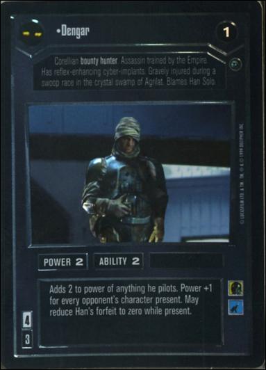 Star Wars: Reflections: A Collector's Bounty (Base Set) card 5 Dengar