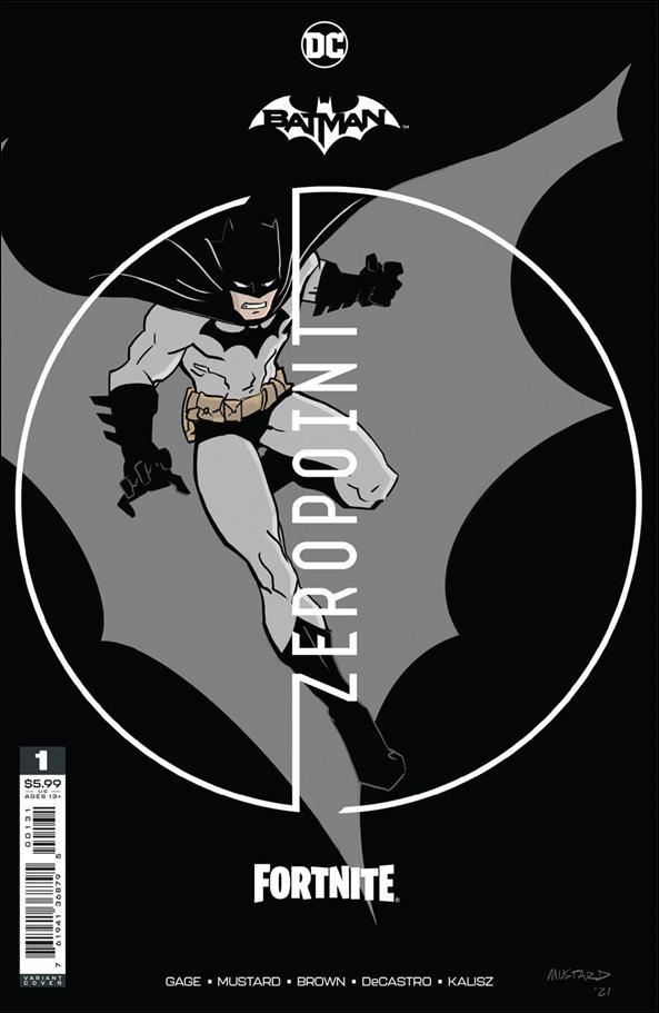 Batman/Fortnite: Zero Point issue 1-C Donald Mustard Cardstock Cover