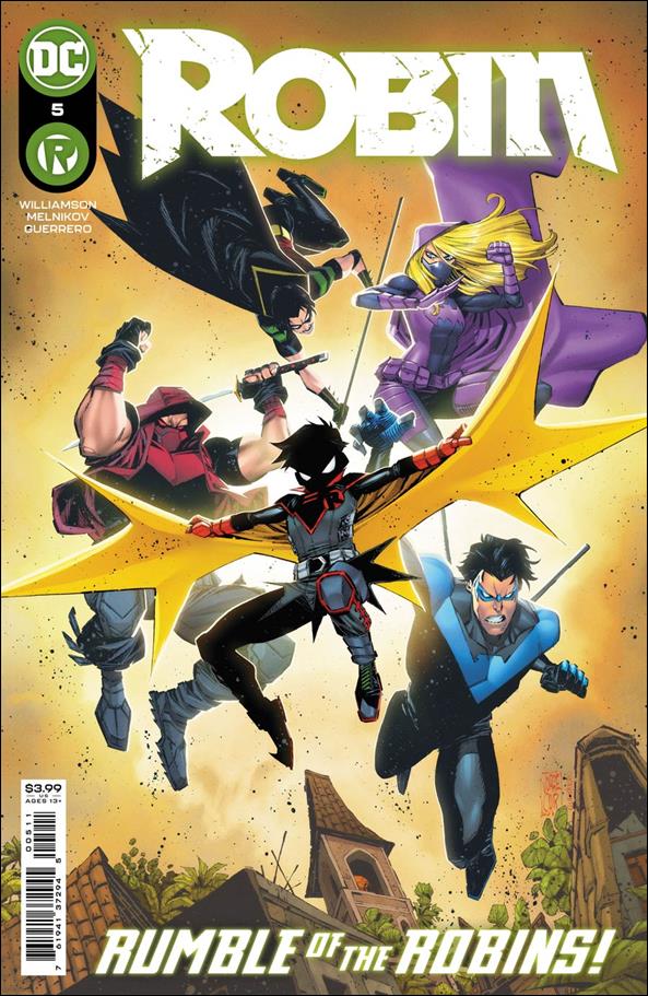 Robin (2021) issue 5 Jorge Corona Cover
