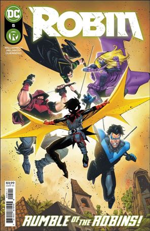 Robin (2021) issue 5 Jorge Corona Cover