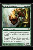 Magic the Gathering: Duel Decks: Garruk vs. Liliana (Base Set) card 12 Plated Slagwurm