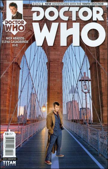 Doctor Who: The Tenth Doctor issue 13-B Subscription Photo Cover